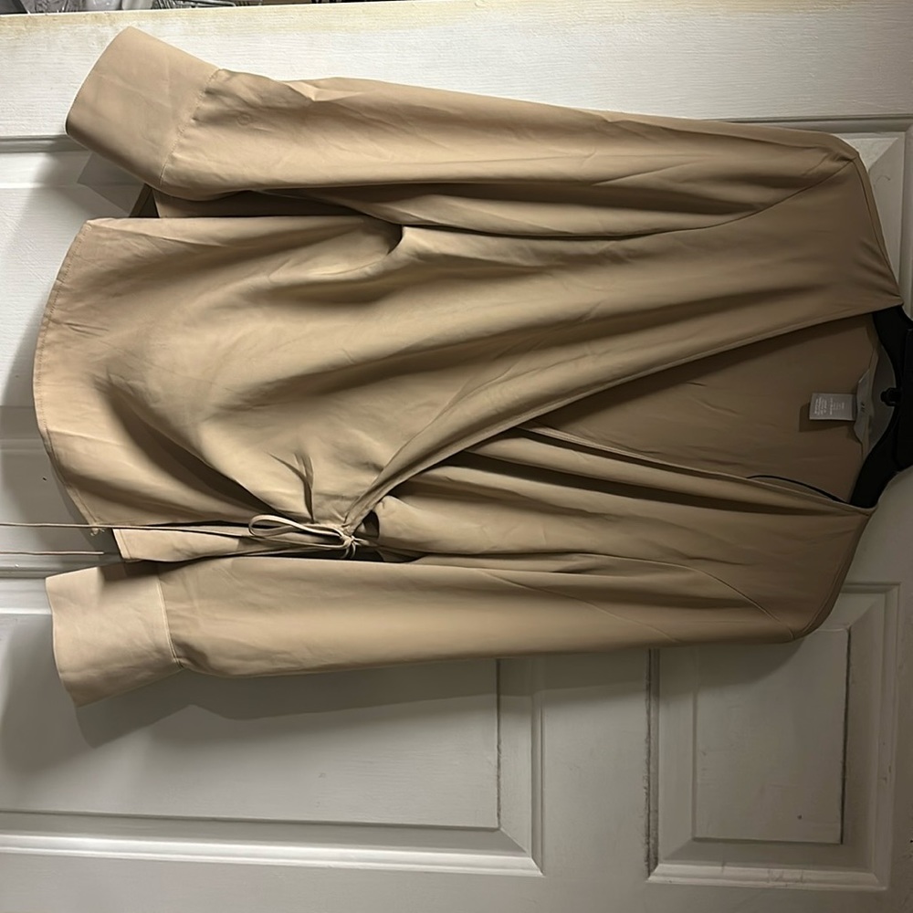 Wrap around blouse